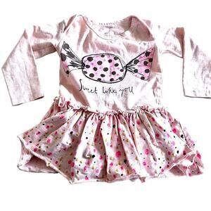 Soft Gallery baby girls confetti print dress size 6 months